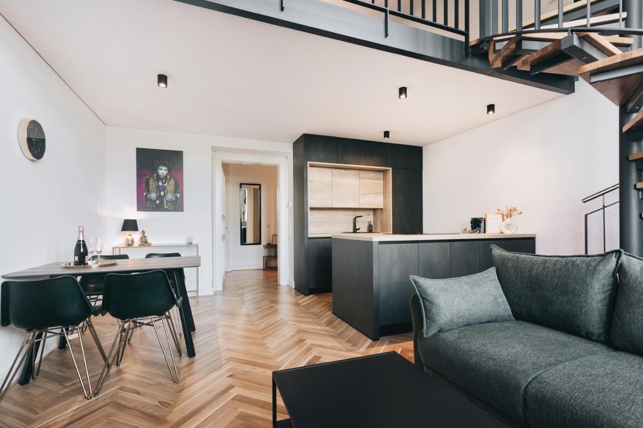 Tip! Modernes 90 Qm City-Apartment Mit Stil & Komfort In Toplage Dresden Eksteriør bilde