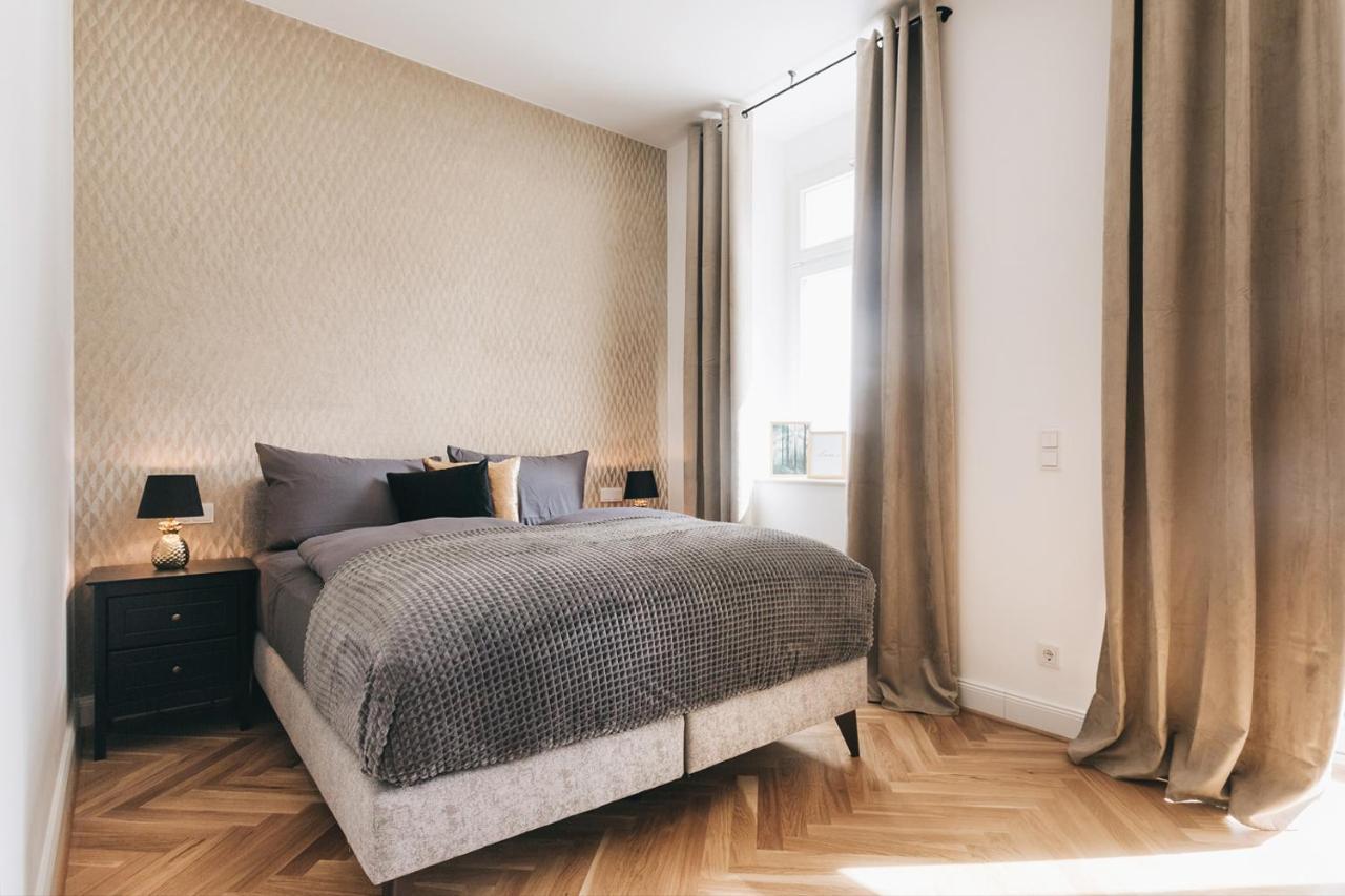 Tip! Modernes 90 Qm City-Apartment Mit Stil & Komfort In Toplage Dresden Eksteriør bilde